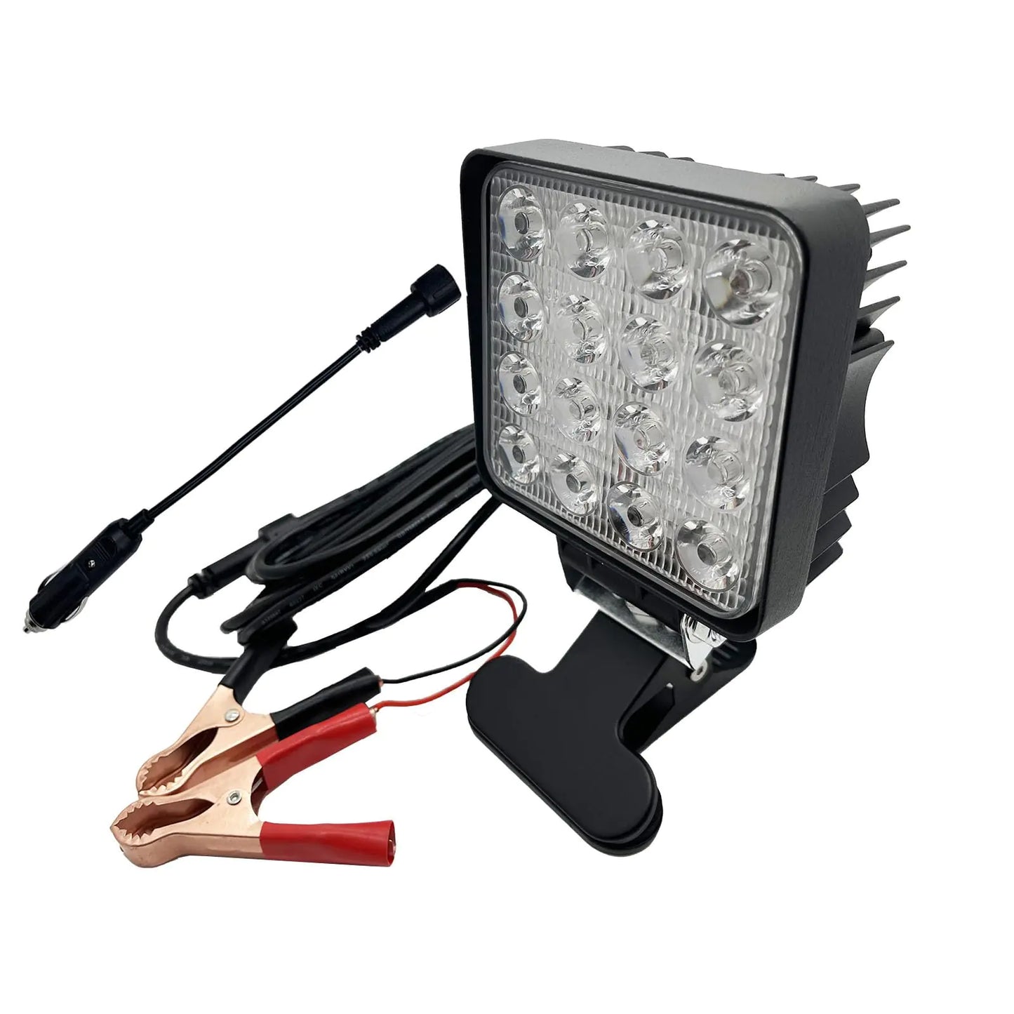 Boat Docking Headlights Led Pod Lights 40W 6000K 12V Above Water Flood Marine Lights for Kayak Bass Jon Fishing Boat Spreader T-top Deck Driving Stern Lights Truck Lights