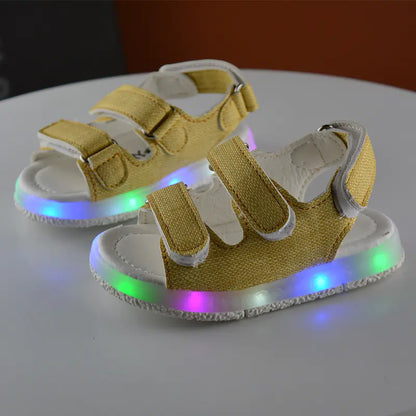 Children's LED Light-Up Sandals for Kids