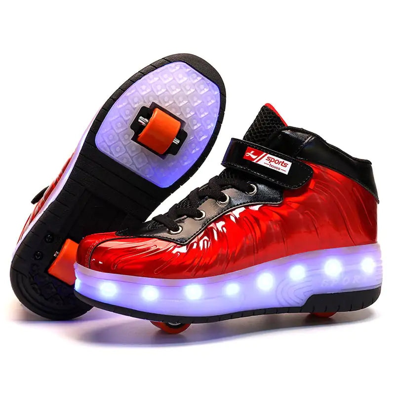 LED Light-Up Children's Wheel Shoes