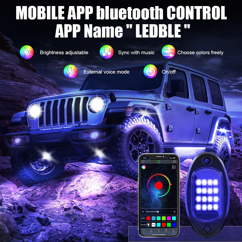 Rhythm Glow Car LED Lights