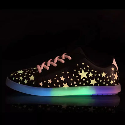 LED Light-Up Loafers Shoes