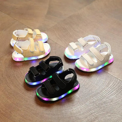 Children's LED Light-Up Sandals for Kids