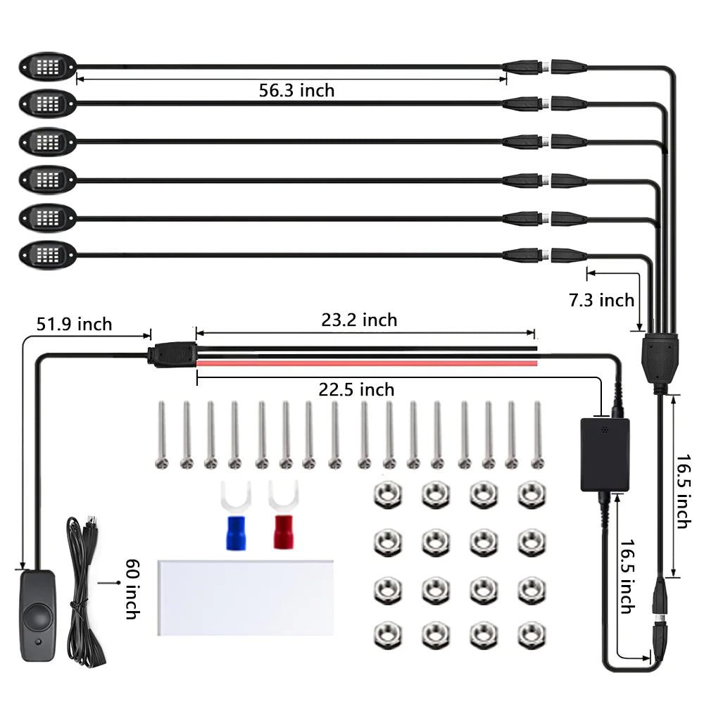 Rhythm Glow Car LED Lights