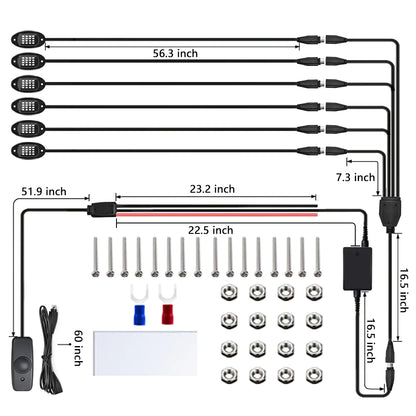 Rhythm Glow Car LED Lights