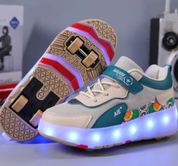 LED Light-Up Children's Wheel Shoes