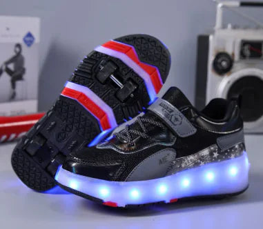 LED Light-Up Children's Wheel Shoes