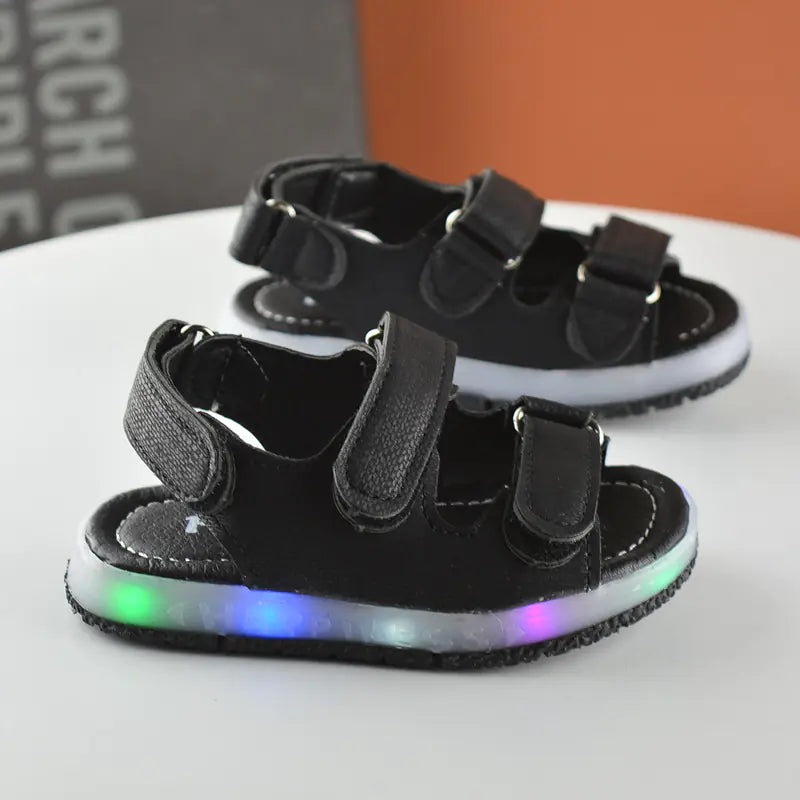 Children's LED Light-Up Sandals for Kids