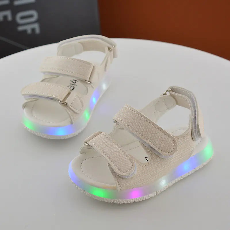 Children's LED Light-Up Sandals for Kids